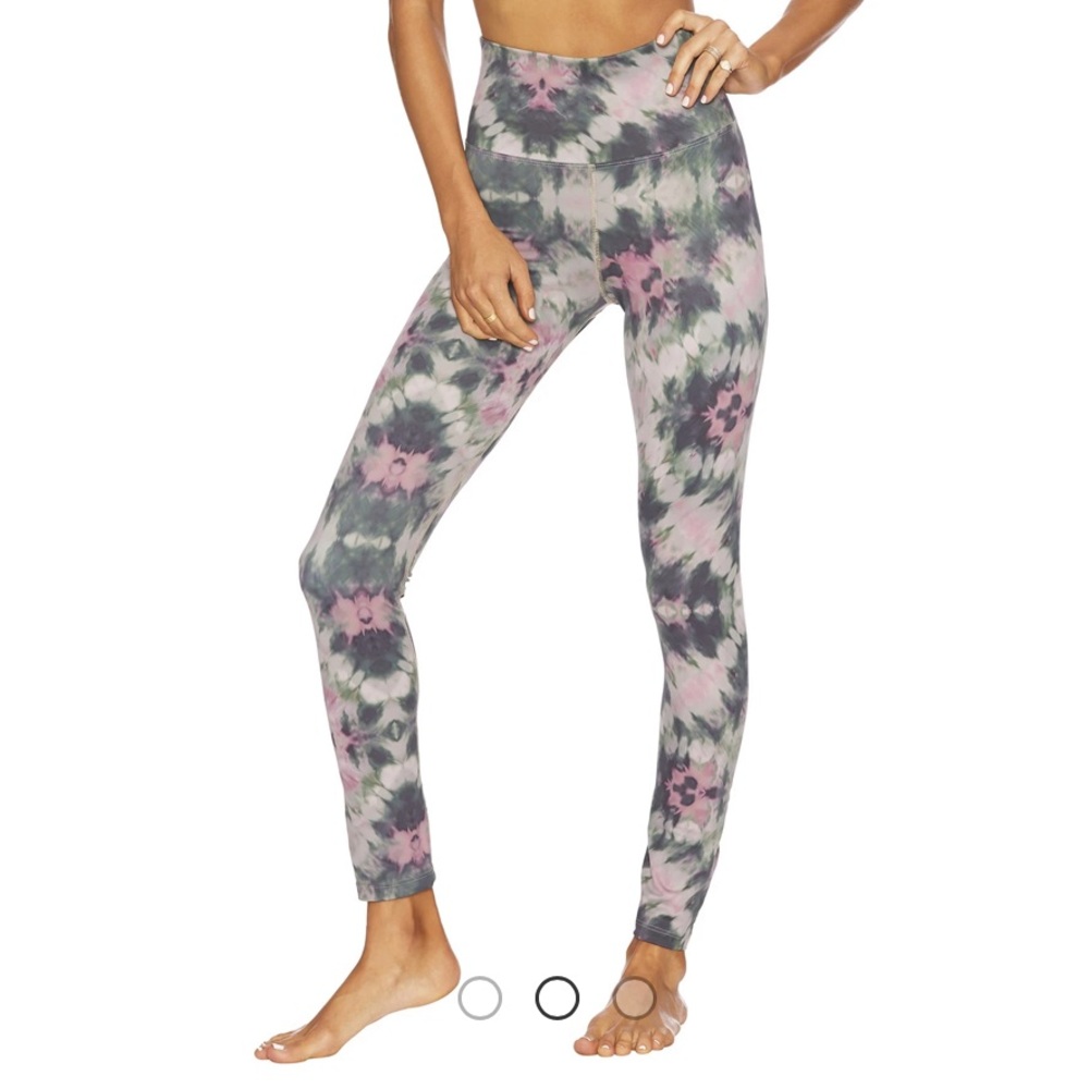 NWT Beach Riot Piper Legging - L - Four Leaf Clover Tie Dye